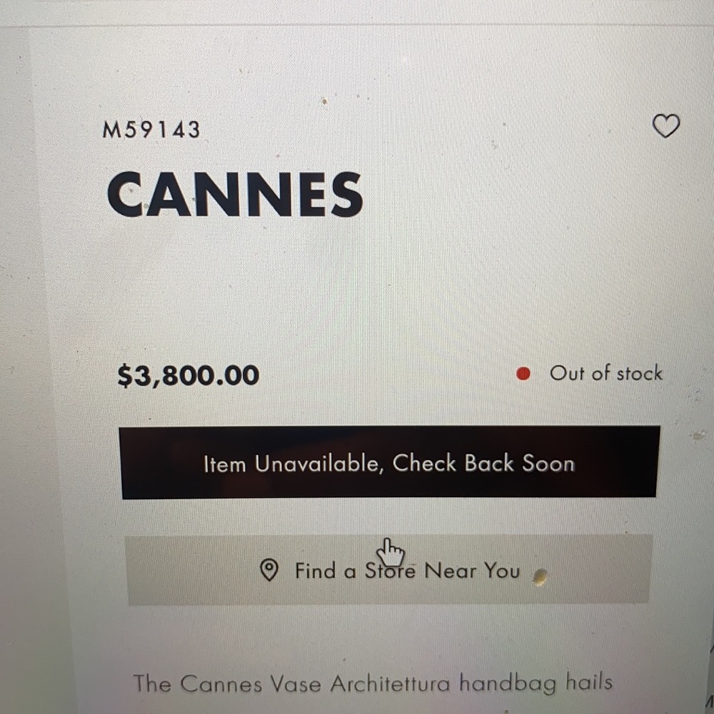 Louis Vuitton Cannes x Fornasetti Capsule 2021 Bag - Picture 7 of 7